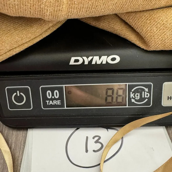 Ann Taylor LOFT Womens Blouse Top Size L Tan off Shoulder Long Sleeves NEW - Picture 8 of 8